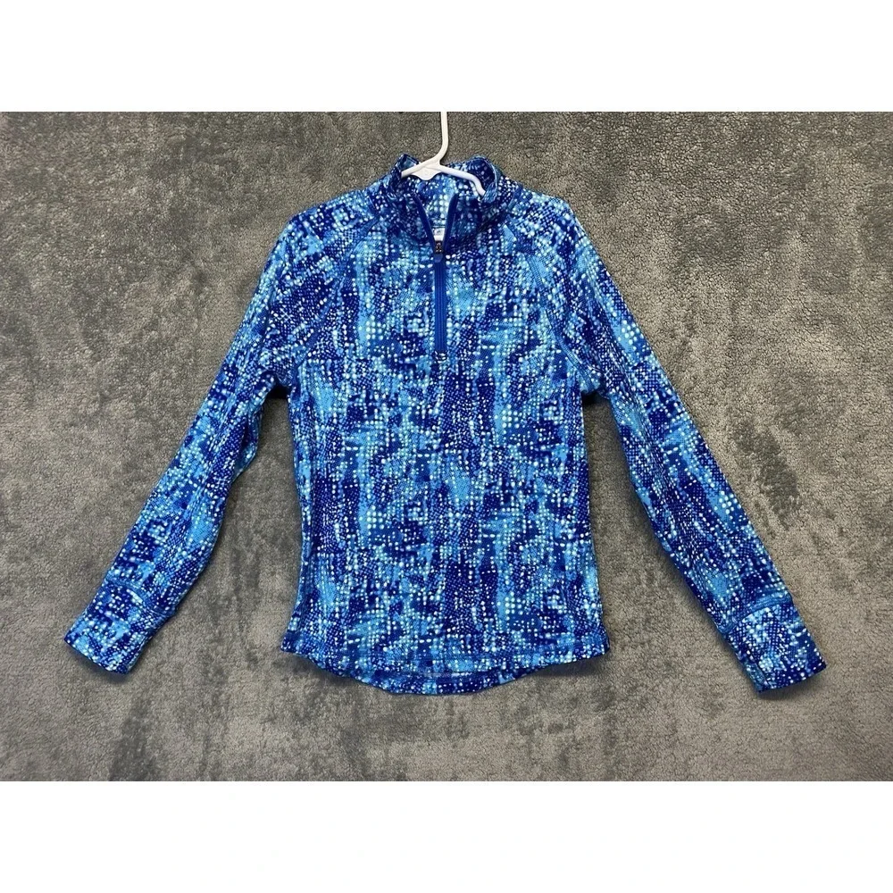 Mambo Australia Kids Girls Size 7/8 1/4 Zip Pullover Shirt